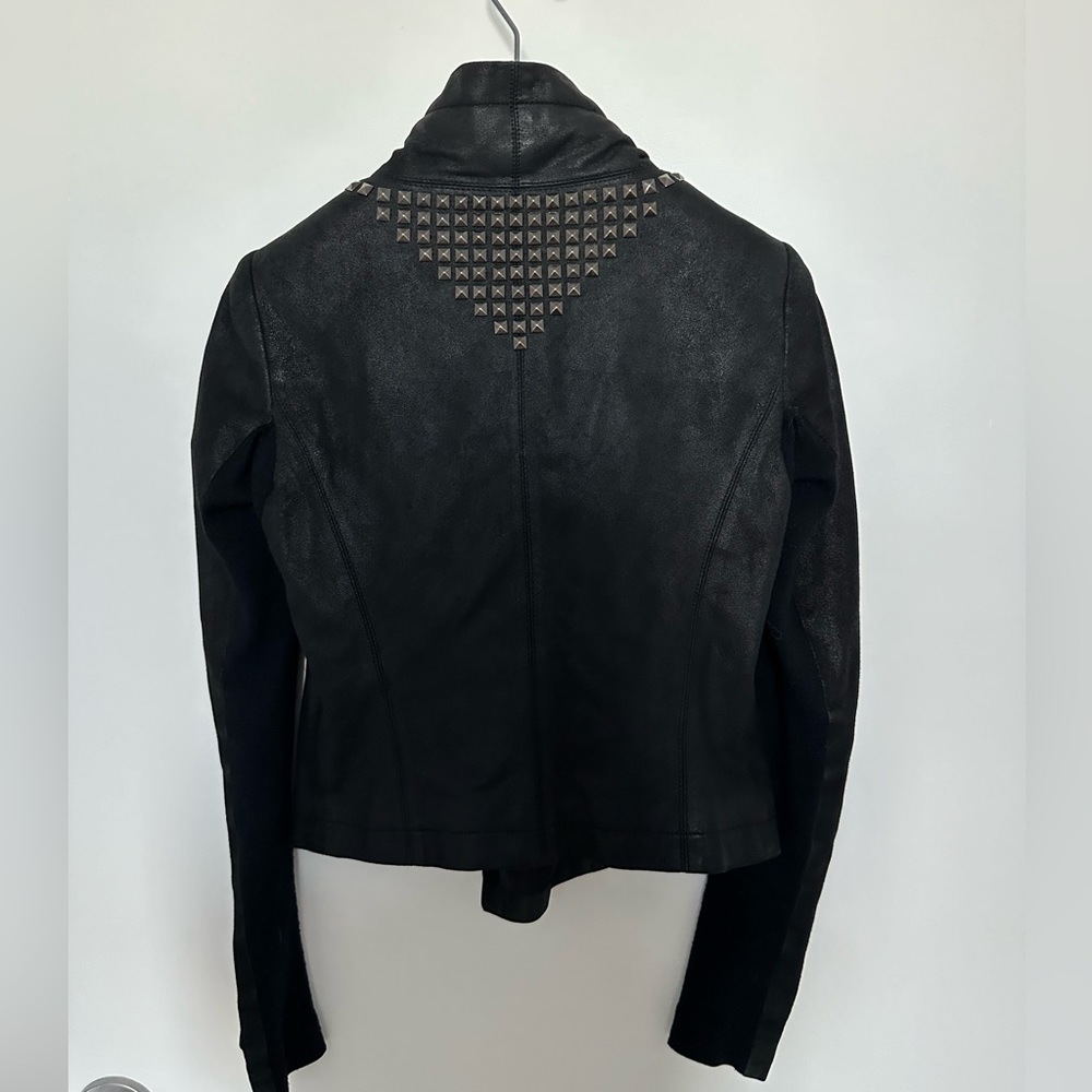 VEDA leather jacket size XS - Picture 3 of 4